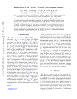 Enhancement of the $^{81}\Mathrm {Kr} $ and $^{85}\Mathrm {Kr