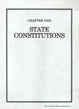 State Constitutions