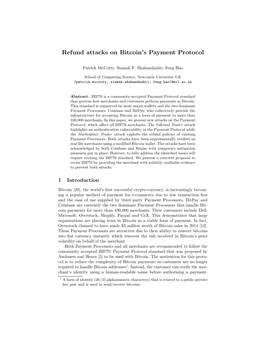 Refund Attacks on Bitcoin's Payment Protocol