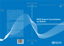 WHO Expert Consultation on Rabies