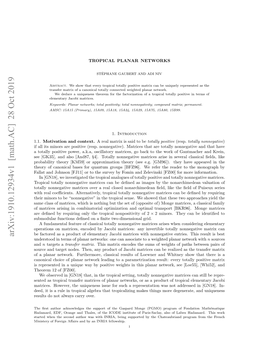 Arxiv:1910.12934V1 [Math.AC] 28 Oct 2019 Tre Hntescn Uhrwswt NI,Bigsupport Fellowship