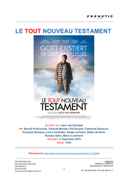 Le Tout Nouveau Testament