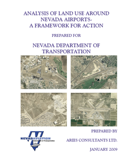 Analysis of Land Use Around Nevada Airports- a Framework for Action