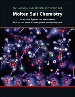 Molten Salt Chemistry Workshop