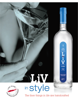 Cocktails Liv Vodka Cocktails