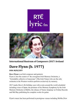 Dave Flynn (B