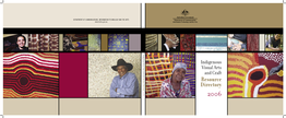 Indigenous Visual Arts Directory