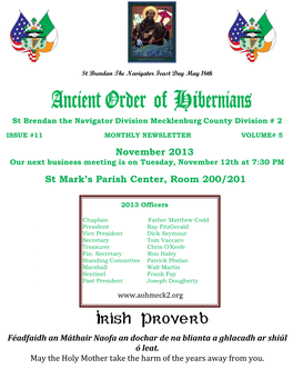 Ancient Order of Hibernians