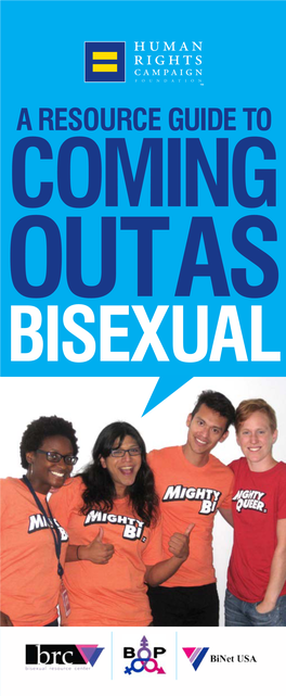 Coming out As Bisexual Guide