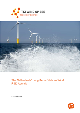 Download the Netherlands' Long-Term Offshore Wind R&D