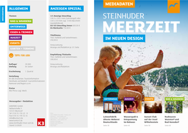 Steinhuder-Meer-Zeit.De Info@Kontor3.De Fax 05031/9552 Tel