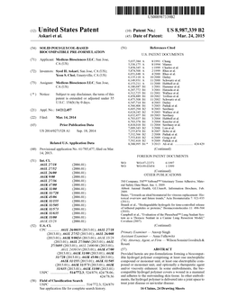 (12) United States Patent (10) Patent No.: US 8,987,339 B2 Askari Et Al