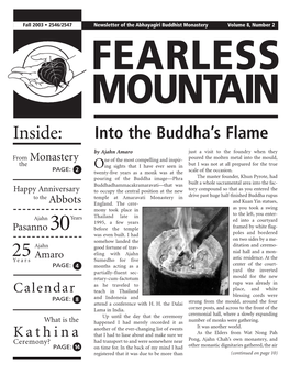 Newsletter Fall, 2003