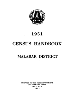 1951 Census Handbook