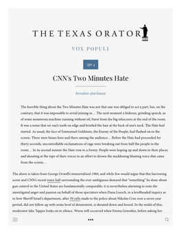 CNN's Two Minutes Hate