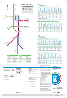 18 APR Combined TRAX Schedule