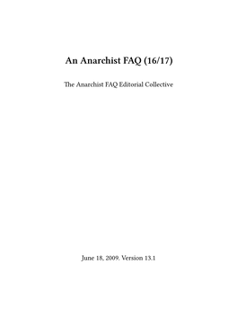 Anarchist FAQ (16/17)