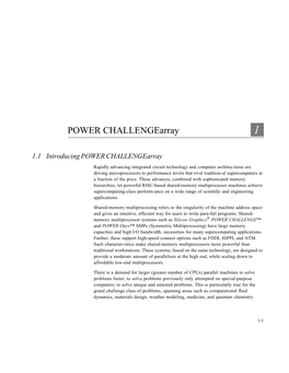 Powerchallenge Array Technical Report