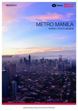 Metro Manila Market Update Q4 2018