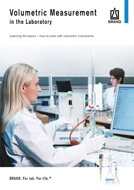 Volumetric Measurement in the Laboratory