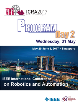 IEEE ICRA 2017 Conference Digest Day 2