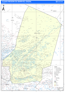 Tchad:Region Du Barh-El-Gazal E E E " " "