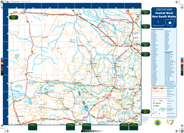 VISITOR MAP Central West New South Wales