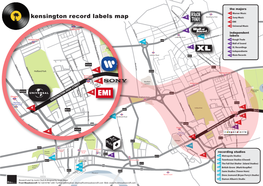 Kensington Record Label Map 2