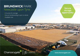 Newcastle Upon Tyne Storage > 2.6 Acres for Storage Opportunity > Secure Hardstanding in Part Or Whole > Available Now