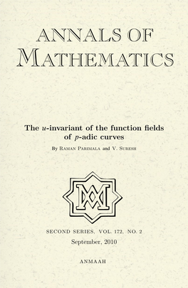 The U-Invariant of the Function Fields of P-Adic Curves