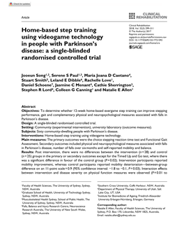 A Single-Blinded Randomised Controlled Trial