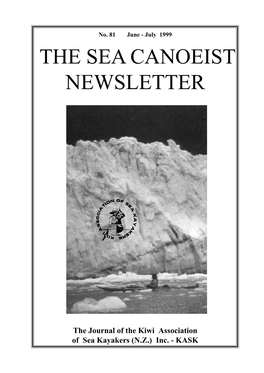 The Sea Canoeist Newsletter