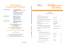 Association for Transpersonal Psychology