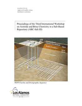 Proceedings of the Third International Workshop on Actinide and Brine Chemistry in a Salt-Based Repository (ABC-Salt III)