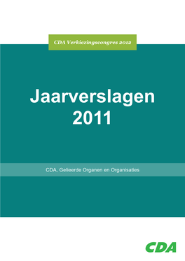 RUG/DNPP/Repository Jaarverslagen/CDA/2011/Jaarverslag