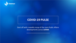 Covid-19 Pulse