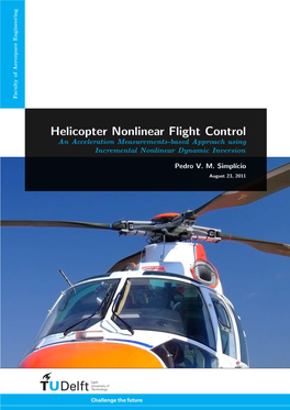 Helicopter Nonlinear Flight Control an Acceleration Measurements-Based Approach Using Incremental Nonlinear Dynamic Inversion