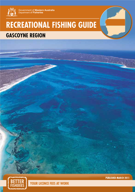 Recreational Fishing Guide: Gascoyne Region