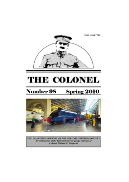 The Colonel 98 Issn 0268-778X1