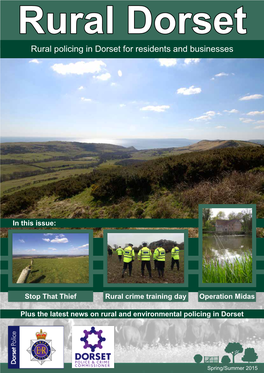 Rural Policing in Dorset for Residents and Businesses