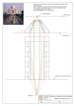 Perspective Projection Worksheets-Solutions