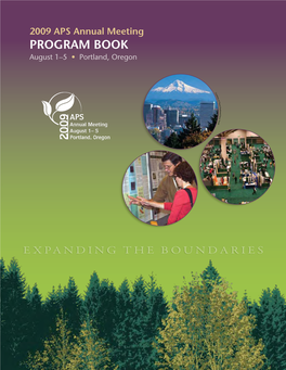 PROGRAM BOOK August 1–5 • Portland, Oregon