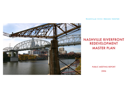 Nashville Riverfront Redevelopment Master Plan