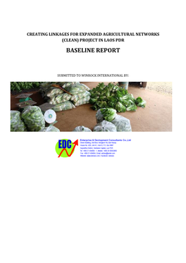 Baseline Report