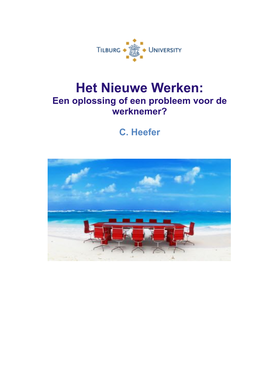 Masterscriptie Het Nieuwe Werken Chantal Heefer 112732