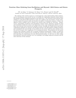 Arxiv:1806.11051V2 [Hep-Ph] 17 Sep 2018