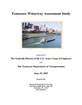 Tennessee Waterway Assessment Study