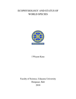 Ecophysiology and Status of World Species
