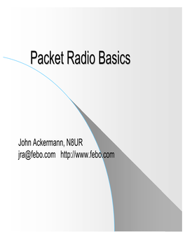 Packet Radio