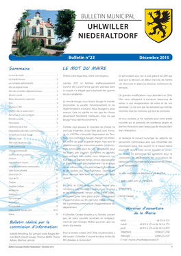 Bulletin Municipal 2015-V3